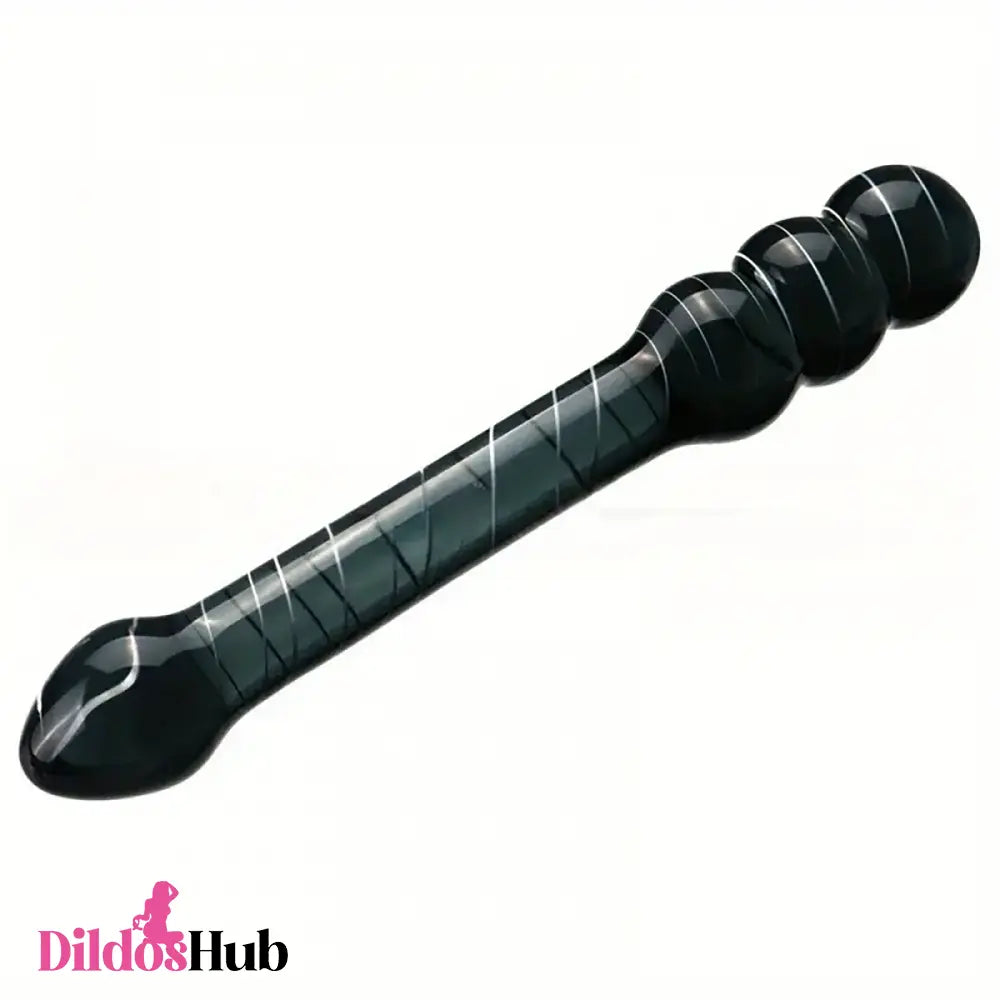 7.68in 7.87in Glass Masturbation Device Dildo For Anal Vaginal Cock Sex Toy