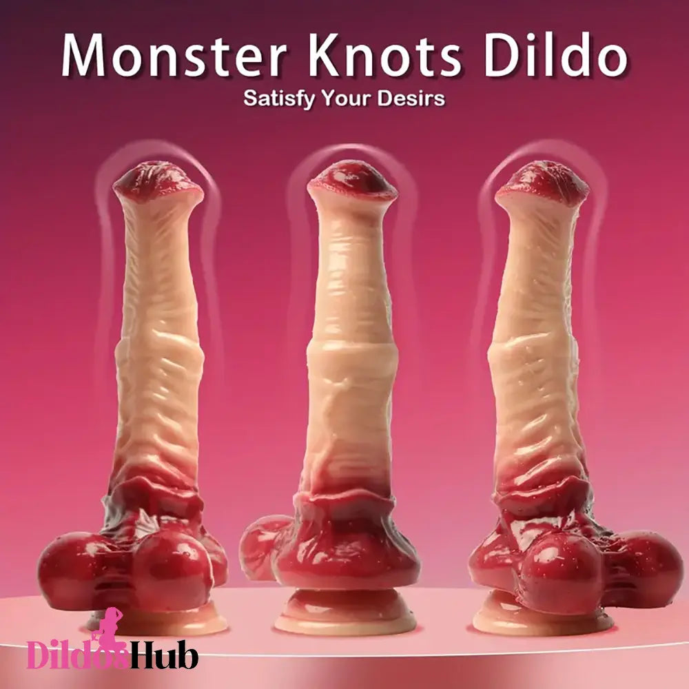 7.48in 9.64in 11.02in Silicone Soft Big Monster Horse Dildo For G-Spot Sex