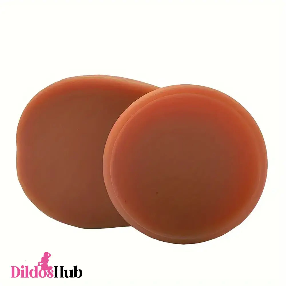 8.3in Soft Silicone Big Double Layer Real Dildo For G-Spot Anus Stimulation