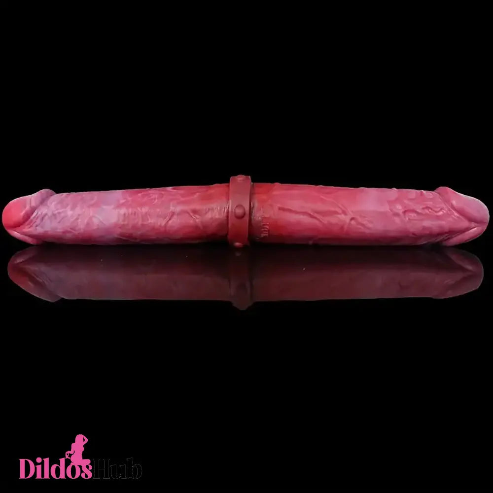 14.96in Big Long Double Sided Silicone Fantasy Dildo Sex Toy For Feels Like