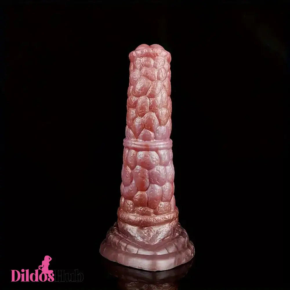 7.08in Fantasy Silicone Soft Dildo Scale Animal Penis Feels Like Masturbator
