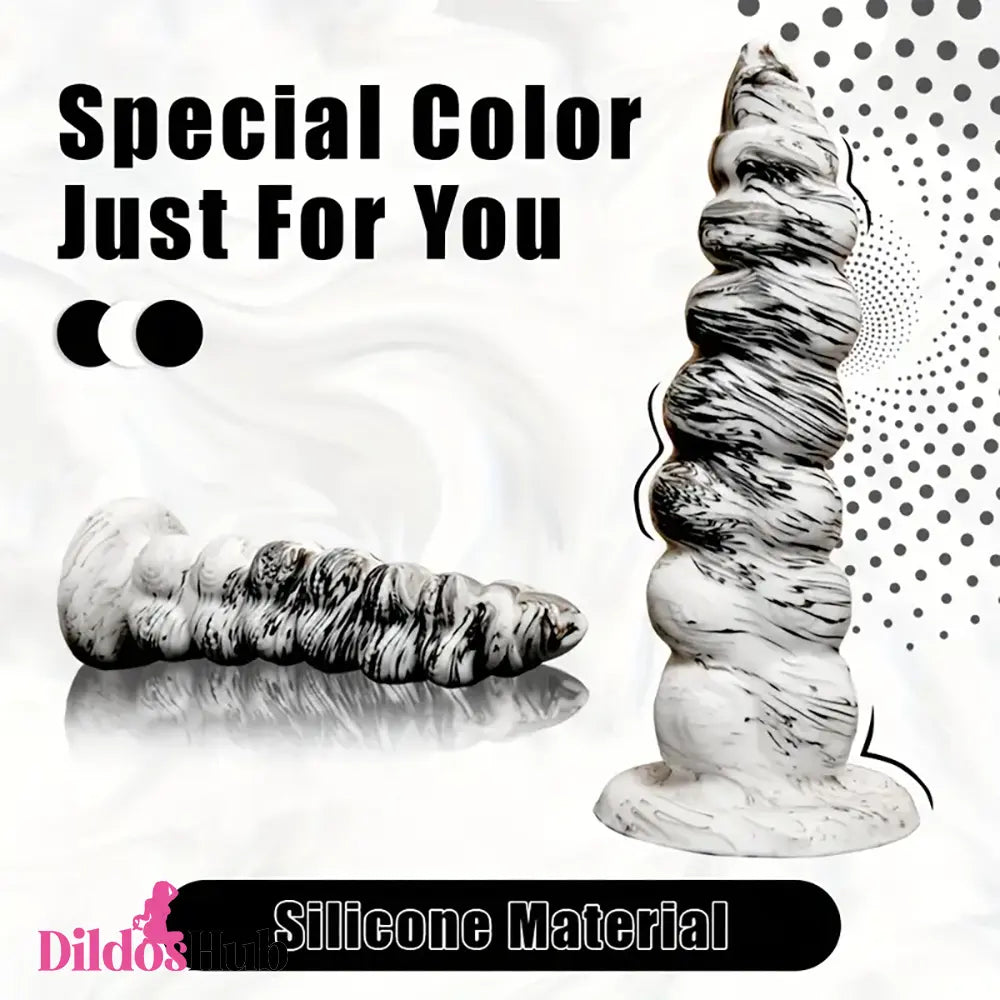 8.86in Monster Realistic Big Fantasy Odd Soft Dildo Dick Prostate Massager