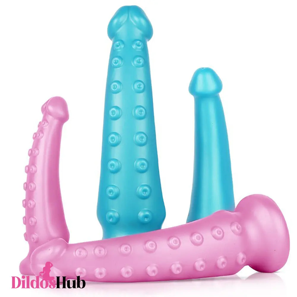 8.27in 9.84in 11.42in 12.99in Silicone Octopus Tentacle Large Discreet Dildo