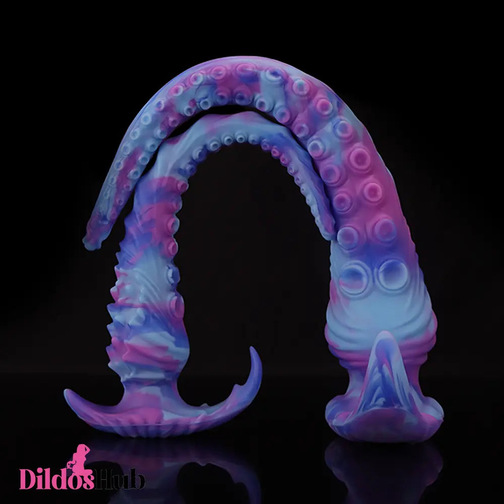 13.5in 17.7in Fantasy Big Long Octopus Tentacle Silicone Soft Odd Dildo