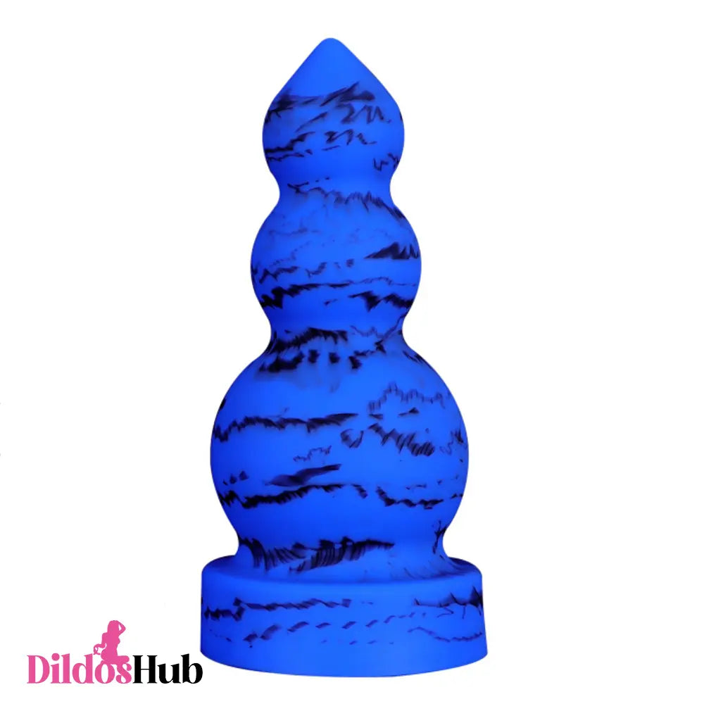 4.13in 6.1in 8.07in 11.43in Fantasy Silicone Soft Butt Plug Couple Gift Dildo