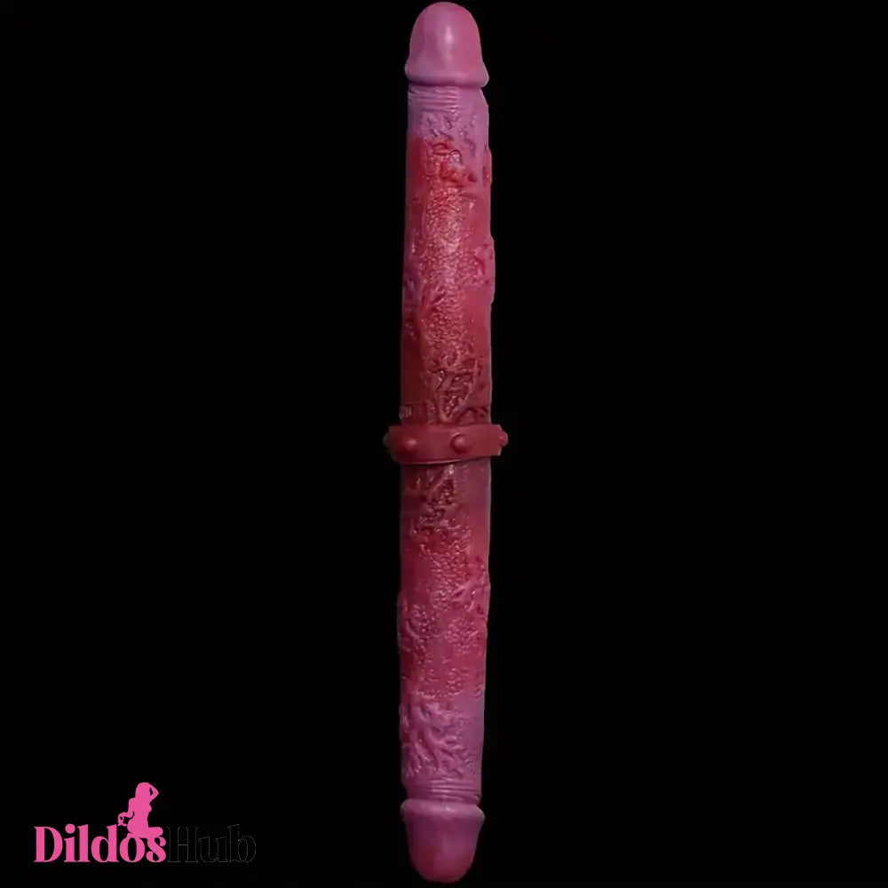 14.96in Big Long Double Sided Silicone Dildo Sex Toy For Women Feels Like