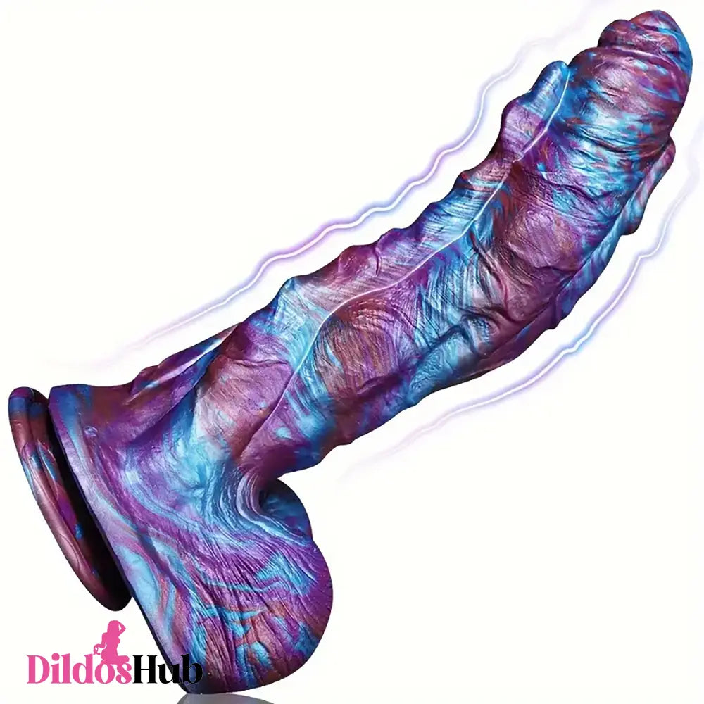 10.62in Monster Penis Spiked Big Silicone Thick Anal Cylinder Cock Dildo