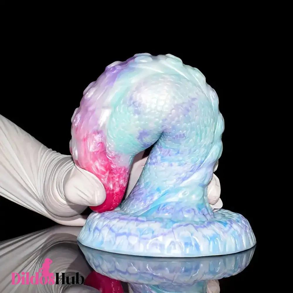 9in Thick Dragon Octopus Tentacle Big Silicone Dildo For G-spot Adults