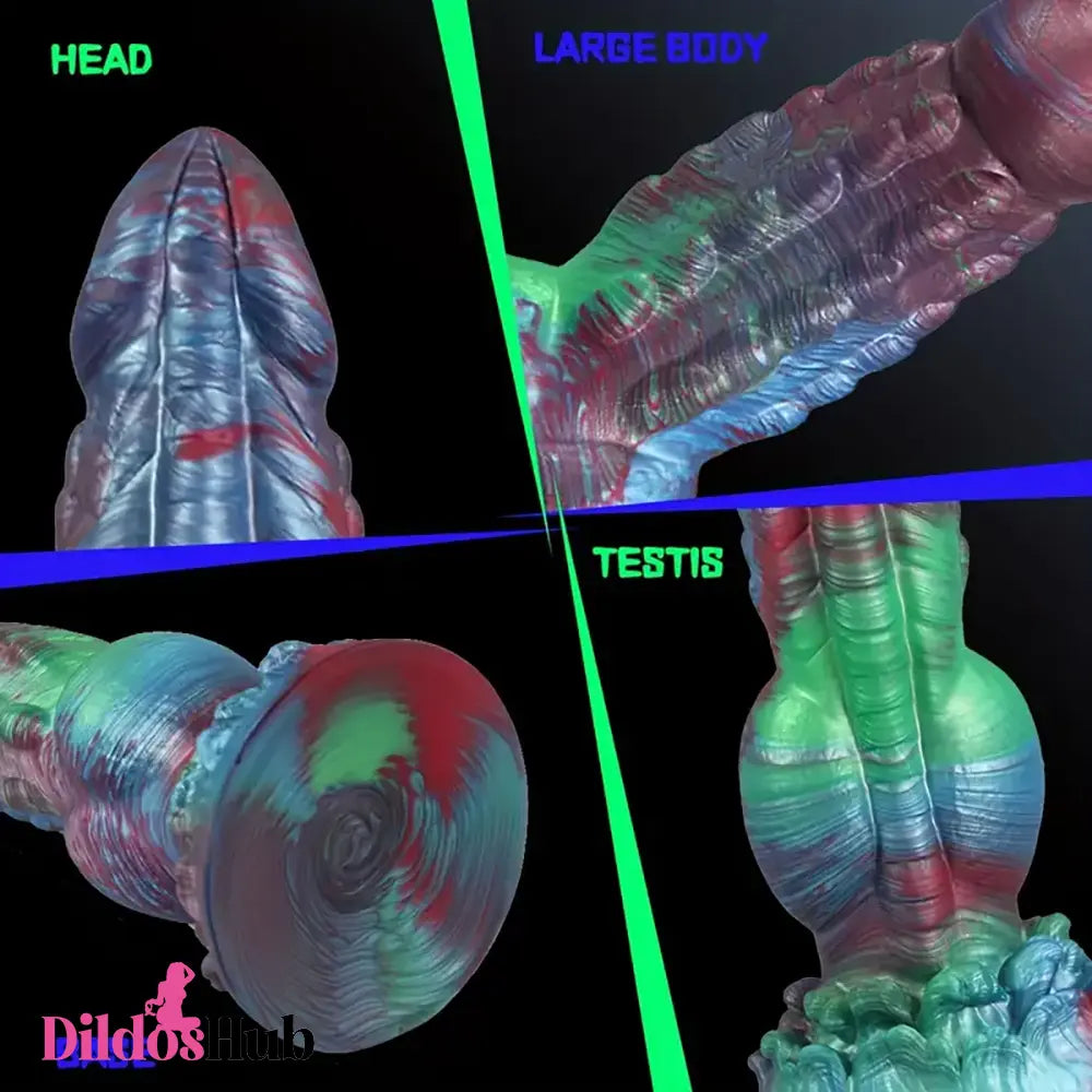 8.5in Monster Silicone Soft Knot Fantasy Big Dildo For Female Prostate