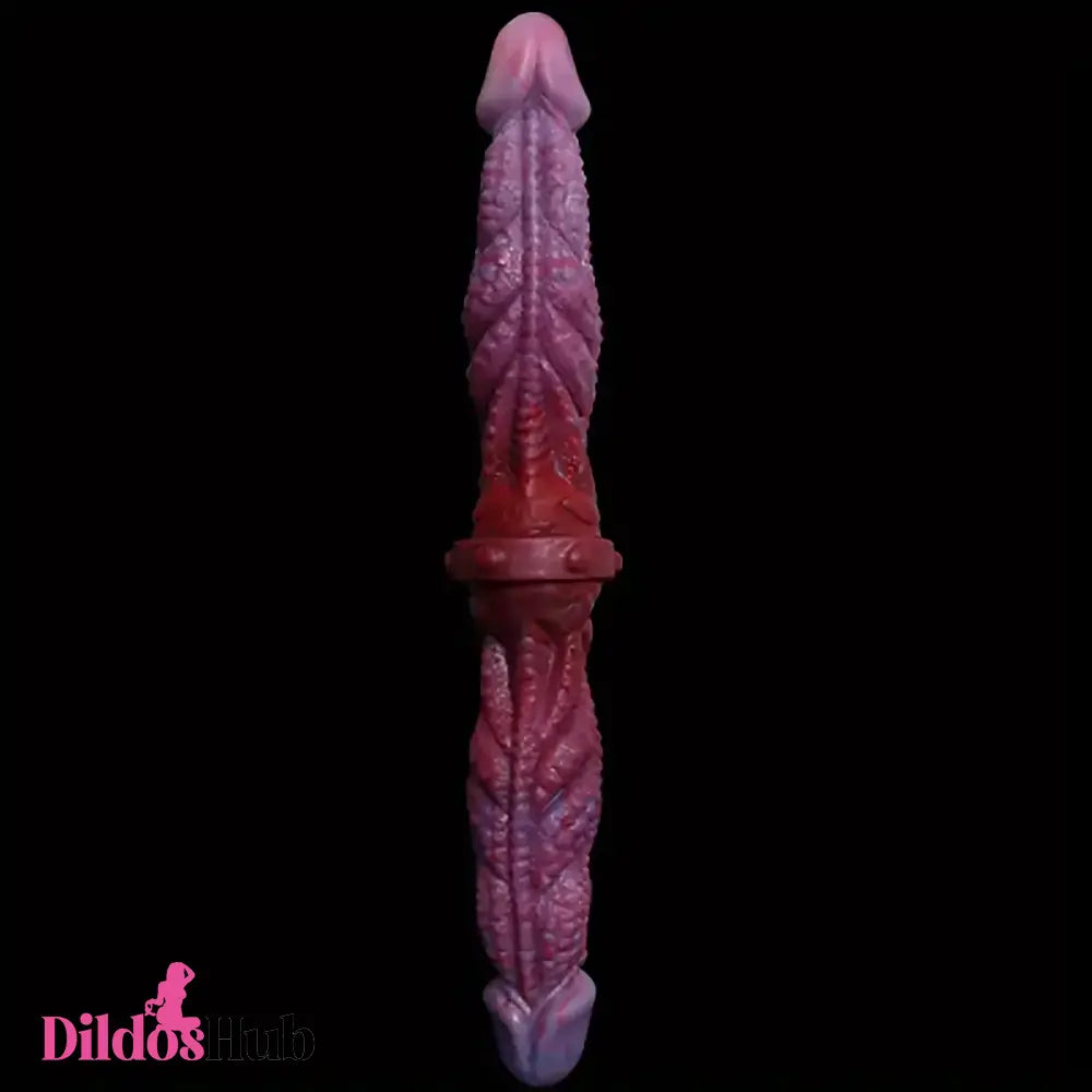 13.78in Big Long Double Sided Silicone Dragon Monster Dildo Feel Sex Toy