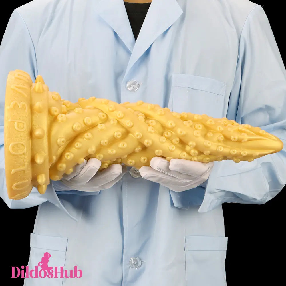 15in Large Soft Silicone Fantasy Thick Octopus Long Dildo Women Sex Toy Dildos Hub