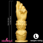 7.87in 10.82in 14in Thick Large Silicone Soft Hands Fist Vagina Male Dildo Dildos Hub