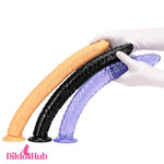 15.35in Long Huge Colorful Dildo For Anal Vaginal Expansion Masturbator - Dildos Hub