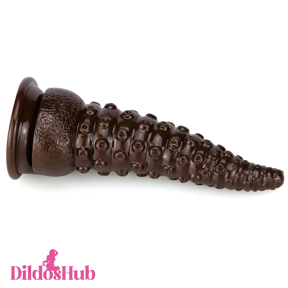 6.02in 7.05in 8.26in Tentacle Octopus Wide Animal Dildo With Suction Cup - Dildos Hub