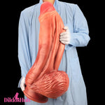 26.18in Realistic Super Long Huge Thick Soft Fat Big Penis Dildo Anal Toy Dildos Hub
