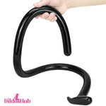 42.12in Big Super Long Black Real Feeling Dildo For Vagina Clitoris Sex - Dildos Hub