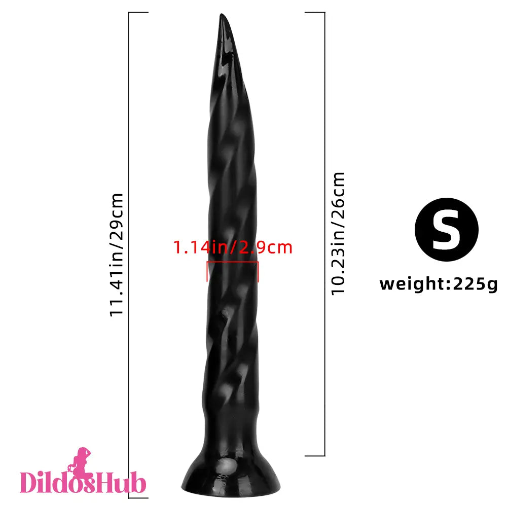 11.41in 14.56in 17.71in Big Long Thick Sharp Butt Plug Dildo Adult Toy - Dildos Hub