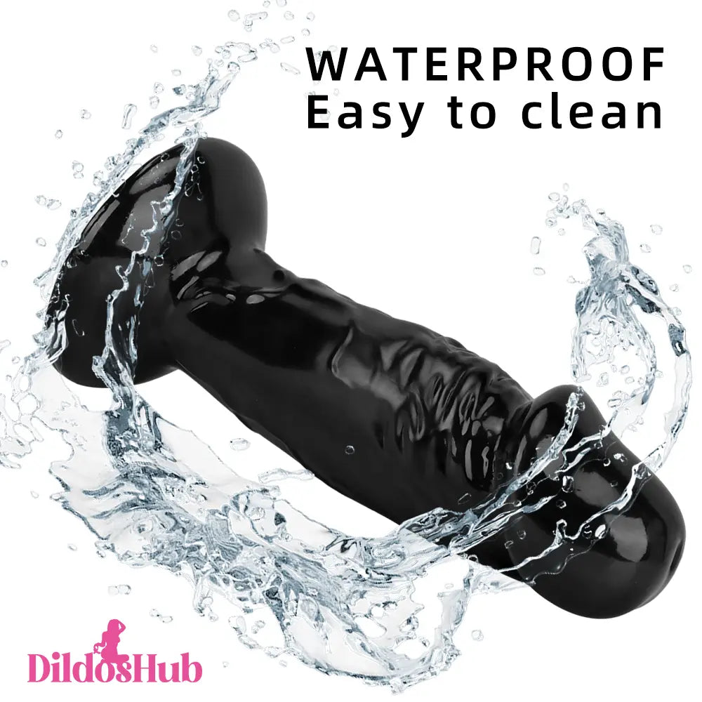13.38in Real Looking Super Long Big Black Thick Dildo Sex Toy For Women Dildos Hub