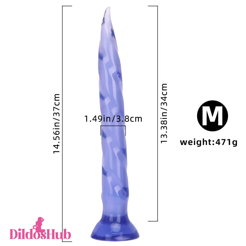 11.41in 14.56in 17.71in Big Long Thick Sharp Butt Plug Dildo Adult Toy - Dildos Hub