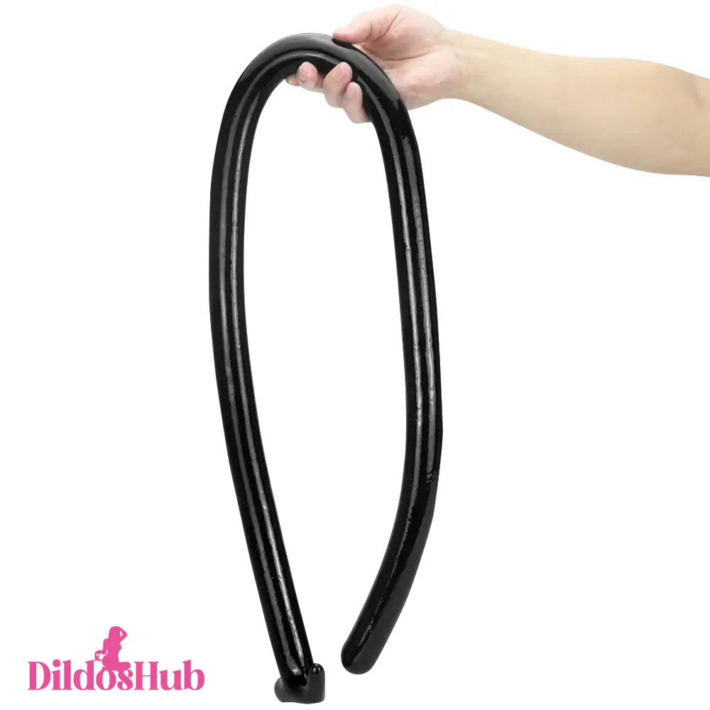 42.12in Big Super Long Black Real Feeling Dildo For Vagina Clitoris Sex - Dildos Hub
