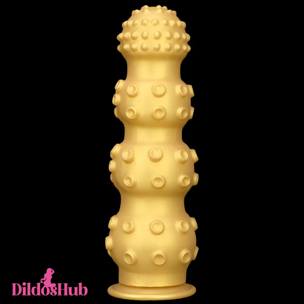 6.7in 9.84in 13.38in Gold Silicone Animal Octopus Big Butt Plug Dildo Dildos Hub