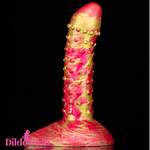 7.6in Soft Silicone Fantasy Spiked Powerful Suction Cup Dildo Anal Sex Toy - Dildos Hub