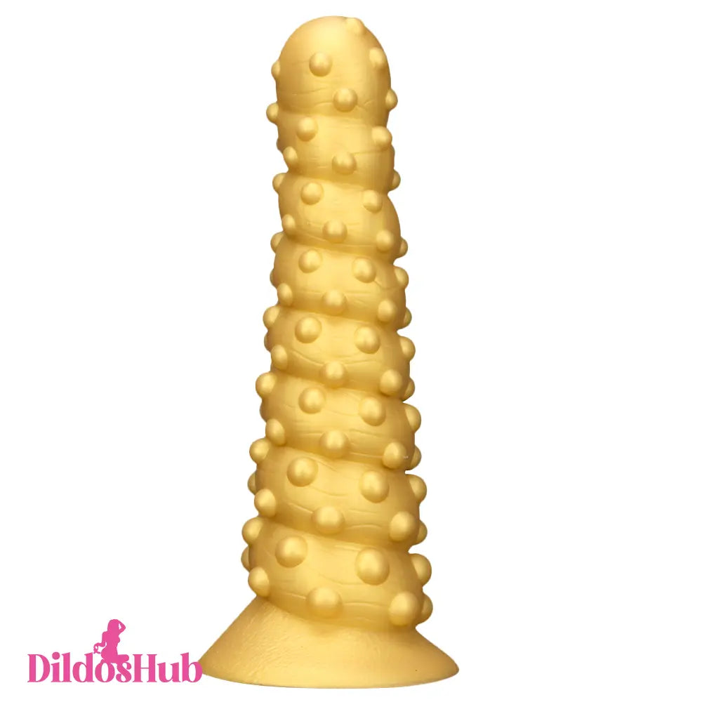 7.48in 11.02in 15in Soft Silicone Spiral Spiked Big Prostate Butt Plug Dildo Dildos Hub