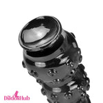 12.99in Big Long Thick Spiked Butt Plug Dildo For G-Spot Stimulation - Dildos Hub