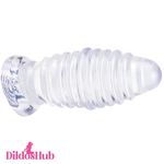 7.36in Thick Butt Plug Dildo With Suction Cup Sex Toy For Women Men - Dildos Hub