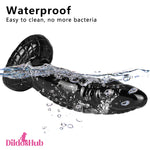 8.66in Monster Odd Black Big Dildo For G-Spot Intense Masturbator - Dildos Hub