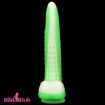 9.84in Big Smart Heating Thrusting Vibrating Remote Automatic Anal Dildo Dildos Hub
