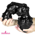 12.99in Big Long Thick Spiked Butt Plug Dildo For G-Spot Stimulation - Dildos Hub