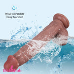 10.6in Silicone Penis Dildo Sex Toy With Sucker For G Spot Love Dildos Hub