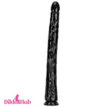 18.11in 22.83in Big Long Black Dildo Huge Penis BDSM Love Orgasm - Dildos Hub