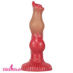 6.69in 7.48in 9.06in Silicone Fantasy Animal Dog Soft Cock Dildo Adult Toy Dildos Hub