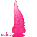 8.07in Tentacle Octopus Animal Big Thick Suction Cup Dildo Adult Toy - Dildos Hub