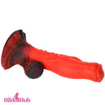 8.66in Kangaroo Animal Silicone Odd Soft Big Dildo For G-Spot Intense - Dildos Hub