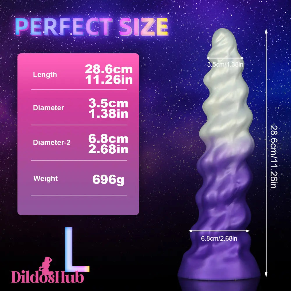 7.09in 9.05in 11.26in Silicone Fantasy Soft Dildo For Woman Lesbian Gay Dildos Hub
