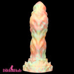 9.44in Fantasy Mixed Color Silicone Soft Big Dildo Sex Toy For Women Sex Dildos Hub