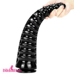 13in Big Long Black Fantasy Dildo For Prostate Massager Sex Toy - Dildos Hub