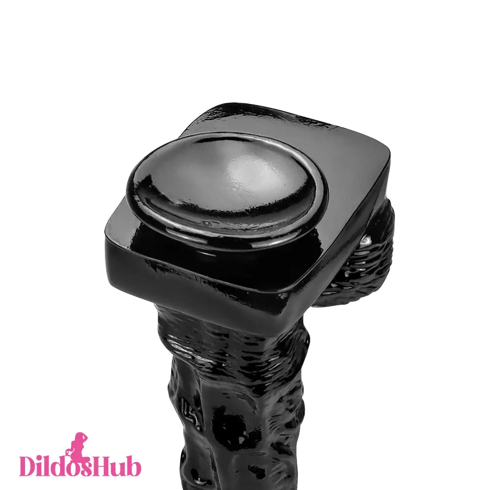 15in Big Long Black Real Feeling Dildo For Vagina Clitoris Stimulator - Dildos Hub
