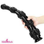 14.56in Big Long Skull Fantasy Dildo For Vagina Clitoris Stimulator - Dildos Hub