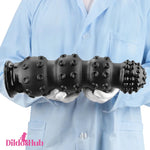 6.7in 9.84in 13.38in Super Black Animal Octopus Thick Adult Butt Plug Dildo Dildos Hub
