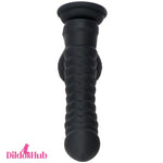 8.07in Big Fantasy Double Layer Silicone Soft Scale Caterpillar Odd Dildo - Dildos Hub
