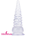 6.02in 7.05in 8.26in Tentacle Octopus Wide Animal Dildo With Suction Cup - Dildos Hub