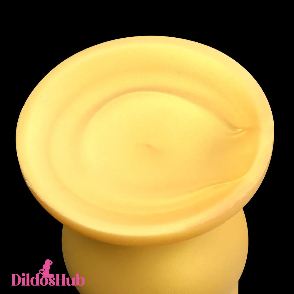 10.63in Soft Silicone Big Gold Butt Plug Dildo For Anal Clit Love Sex Toy Dildos Hub