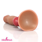 7.48in 9.45in 11.02in 12.99in Soft Skin Silicone Large Dog Knotted Dildo Dildos Hub