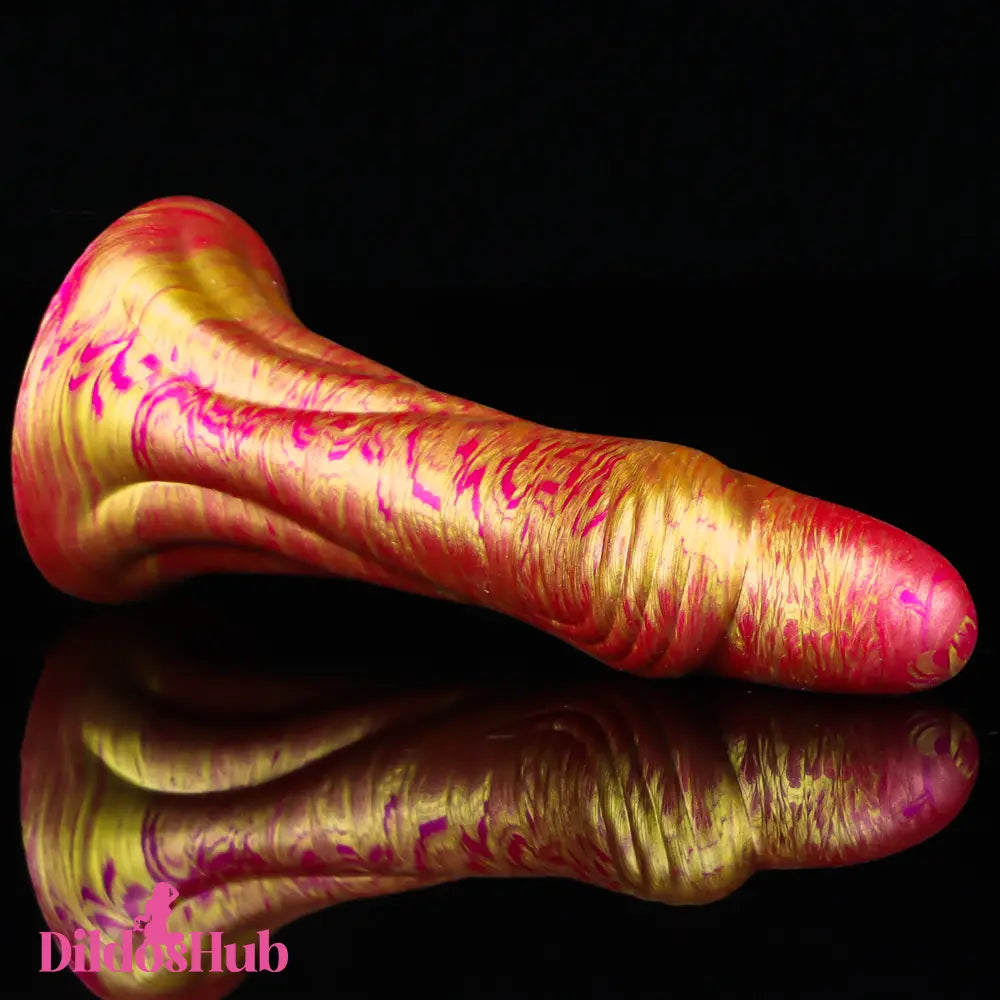 4.56in Soft Silicone Fantasy Finger Dildo With Sucker Hands-Free Play - Dildos Hub