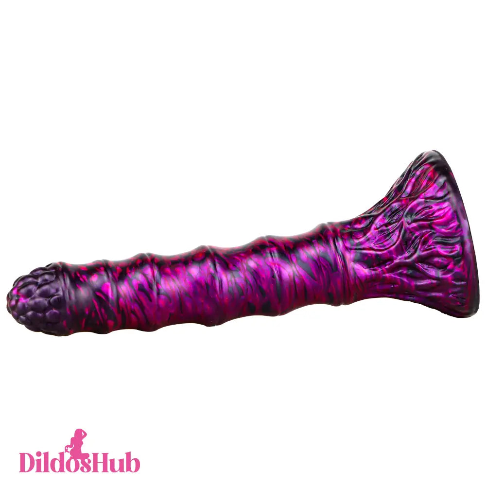 5.28in Soft Silicone Fantasy Butt Plug Dildo Penis Sex Toy For Women - Dildos Hub