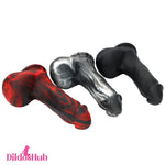 8.07in Top Quality Silicone Soft Mixed Color Dildo For Orgasm Anal Sex Toy - Dildos Hub